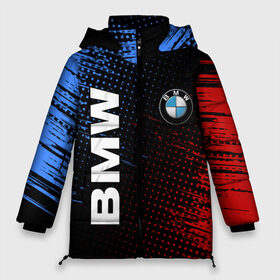 Женская зимняя куртка 3D с принтом BMW в городе Новоалтайск, верх — 100% полиэстер; подкладка — 100% полиэстер; утеплитель — 100% полиэстер | длина ниже бедра, силуэт Оверсайз. Есть воротник-стойка, отстегивающийся капюшон и ветрозащитная планка. 

Боковые карманы с листочкой на кнопках и внутренний карман на молнии | bmw | авто | автомобиль | бмв | логотип | марка | машина | надпись | текстура