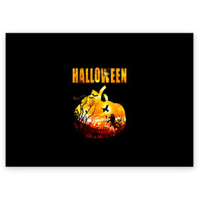 Поздравительная открытка с принтом Halloween в городе Новоалтайск, 100% бумага | плотность бумаги 280 г/м2, матовая, на обратной стороне линовка и место для марки
 | 31 октября | halloween | halowen | ведьма | день всех святых | джек | костюм | кровь | лого | монстр | надпись | праздник | приведение | призрак | светильник | символ | страшная | тыква | ужасы | хеллоуин | хеллуин