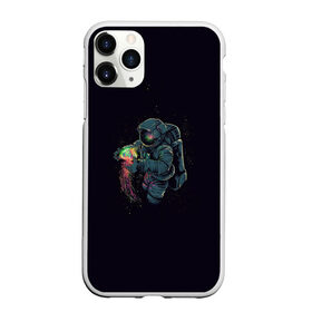Чехол для iPhone 11 Pro Max матовый с принтом Космонавт в городе Новоалтайск, Силикон |  | Тематика изображения на принте: арт | астронавт | звезда | звёзды | инопланетная жизнь | инопланетянин | космонавт | космос | медуза | ночь | рисунок | скафандр