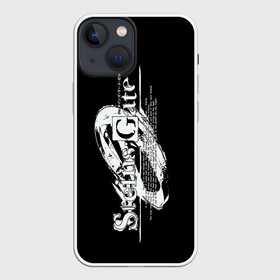 Чехол для iPhone 13 mini с принтом Врата Штейна   Steins Gate в городе Новоалтайск,  |  | steins gate | аниме | врата штейна | игра | манга | мультсериал