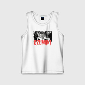 Детская майка хлопок с принтом Junji Ito, Uzumaki в городе Новоалтайск,  |  | aesthetic | anime | azami kurotani | casual | collection | eye | gore | goro | horror | ito | junji | junji ito | kirie | manga | spiral | streetwear | tomie | uzumaki | аниме | глаз | дзюндзи ито | кириэ | кэжуал | манга | спираль | сюити | то