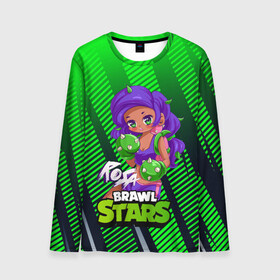 Мужской лонгслив 3D с принтом Rosa Brawl Stars в городе Новоалтайск, 100% полиэстер | длинные рукава, круглый вырез горловины, полуприлегающий силуэт | Тематика изображения на принте: anime | brawl | brawl stars | brawlstars | brawl_stars | panny | rosa | аниме | бравл | бравлстарс | девочка | девушка | манга | роза | роса