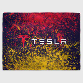 Плед 3D с принтом TESLA / Тесла в городе Новоалтайск, 100% полиэстер | закругленные углы, все края обработаны. Ткань не мнется и не растягивается | auto | logo | moto | motors | symbol | tesla | авто | автомобиль | гонки | знак | лого | логотип | логотипы | марка | машина | мото | моторс | символ | символы | тесла