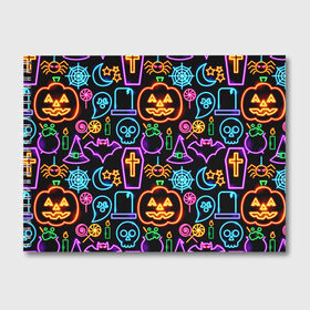 Альбом для рисования с принтом Halloween в городе Новоалтайск, 100% бумага
 | матовая бумага, плотность 200 мг. | Тематика изображения на принте: 31 октября | halloween | halowen | ведьма | день всех святых | джек | костюм | кровь | лого | монстр | надпись | праздник | приведение | призрак | светильник | символ | страшная | тыква | ужасы | хеллоуин | хеллуин