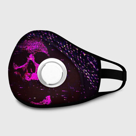 Маска из неопрена с принтом Phonk Skull в городе Новоалтайск, неопрен 100% | Форма огибающая нос. Резинки для ушей с дополнительной резинкой на затылке. Клапан для выдоха для активного дыхания при занятиях спортом. Эластичный материал маски и окантовки для лучшего растяжения и прилегания маски.  | 90 | 90 е | hip hop | music | phonk | phonk memphis | phonk rap | phonk skull | rap | skull | trap | vhs | девяностые | музыка | музыка фонк | помехи | реп | рэп | треп | трэп | флекс | фонк | фонк мемфис | фонк реп | фонк рэп | хип хоп | чере