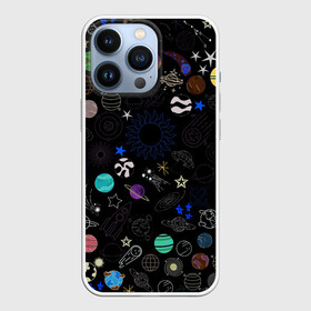Чехол для iPhone 13 Pro с принтом космос в городе Новоалтайск,  |  | Тематика изображения на принте: астероиды | бесконечность | галактика | звезда | звездочка | звезды | комета | космос | летающая тарелка | луна | марс | меркурий | метеор | мир | млечный путь | нло | планета земля | планеты | ракета