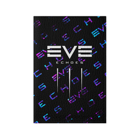 Обложка для паспорта матовая кожа с принтом EVE ECHOES / ИВ ЭХО в городе Новоалтайск, натуральная матовая кожа | размер 19,3 х 13,7 см; прозрачные пластиковые крепления | Тематика изображения на принте: echo | echoes | eve | game | games | logo | online | space | ев онлайн | ев эхо | еве | ив онлайн | ив эхо | игра | игры | космос | лого | логотип | логотипы | онлайн | символ | символы | эхо | эхос