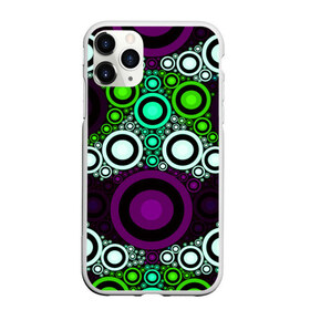 Чехол для iPhone 11 Pro Max матовый с принтом Geckster в городе Новоалтайск, Силикон |  | abstraction | circles | colorful | pattern | patterns | rings | shapes | texture | абстракция | кольца | круги | паттерн | разноцветный | текстура | узоры | формы
