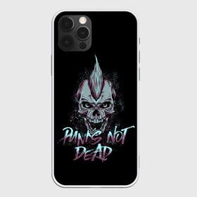 Чехол для iPhone 12 Pro Max с принтом PUNKS NOT DEAD в городе Новоалтайск, Силикон |  | anarchy | dead | musick | punk | rock | skull | анархия | музыка | панк | рок | череп