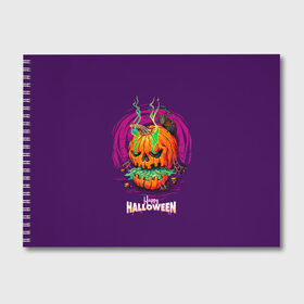 Альбом для рисования с принтом Halloween в городе Новоалтайск, 100% бумага
 | матовая бумага, плотность 200 мг. | Тематика изображения на принте: 31 октября | halloween | halowen | ведьма | день всех святых | джек | костюм | кровь | лого | монстр | надпись | праздник | приведение | призрак | светильник | символ | страшная | тыква | ужасы | хеллоуин | хеллуин