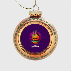 Стеклянный ёлочный шар с принтом Halloween в городе Новоалтайск, Стекло | Диаметр: 80 мм | 31 октября | halloween | halowen | ведьма | день всех святых | джек | костюм | кровь | лого | монстр | надпись | праздник | приведение | призрак | светильник | символ | страшная | тыква | ужасы | хеллоуин | хеллуин