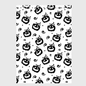 Скетчбук с принтом Halloween в городе Новоалтайск, 100% бумага
 | 48 листов, плотность листов — 100 г/м2, плотность картонной обложки — 250 г/м2. Листы скреплены сверху удобной пружинной спиралью | 31 октября | halloween | halowen | ведьма | день всех святых | джек | костюм | кровь | лого | монстр | надпись | праздник | приведение | призрак | светильник | символ | страшная | тыква | ужасы | хеллоуин | хеллуин