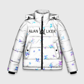 Зимняя куртка для мальчиков 3D с принтом ALAN WALKER АЛАН УОКЕР в городе Новоалтайск, ткань верха — 100% полиэстер; подклад — 100% полиэстер, утеплитель — 100% полиэстер | длина ниже бедра, удлиненная спинка, воротник стойка и отстегивающийся капюшон. Есть боковые карманы с листочкой на кнопках, утяжки по низу изделия и внутренний карман на молнии. 

Предусмотрены светоотражающий принт на спинке, радужный светоотражающий элемент на пуллере молнии и на резинке для утяжки | alan | faded | house | logo | music | walker | алан | вокер | волкер | диджей | лого | логотип | логотипы | музыка | музыкант | символ | символы | танцеальная | уокер | хаус | электронная