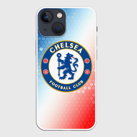 Чехол для iPhone 13 mini с принтом CHELSEA F.C.   ЧЕЛСИ в городе Новоалтайск,  |  | Тематика изображения на принте: chelsea | club | footbal | logo | знак | клуб | логотип | логотипы | символ | символы | форма | футбол | футбольная | футбольный | челси
