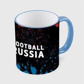 Кружка с принтом FOOTBALL RUSSIA / Футбол в городе Новоалтайск, керамика | ёмкость 330 мл | football | russia | sport | арсенал | ахмат | герб | динамо | зенит | краснодар | локомотив | россии | российский | россия | ростов | ротор | рубин | русский | сборная | символ | союз | спартак | спорт | форма