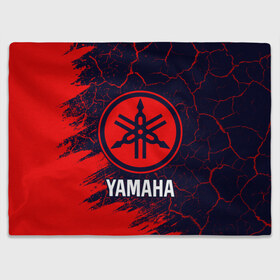 Плед 3D с принтом YAMAHA MOTOR / Ямаха в городе Новоалтайск, 100% полиэстер | закругленные углы, все края обработаны. Ткань не мнется и не растягивается | auto | logo | moto | motor | symbol | yamaha | авто | автомобиль | гонки | знак | лого | логотип | логотипы | марка | машина | мото | мотоцикл | мотоциклы | символ | символы | ямаха