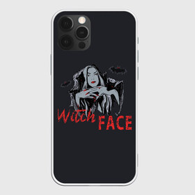 Чехол для iPhone 12 Pro Max с принтом Witch Face в городе Новоалтайск, Силикон |  | halloween | hallowen | halowen | helloween | witch face | ведьма | день всех святых | летучая мышь | лицо ведьмы | халовен | халовин | хеллуин