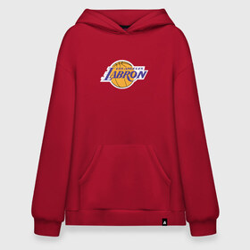 Худи SuperOversize хлопок с принтом Lakers - James в городе Новоалтайск, 70% хлопок, 30% полиэстер, мягкий начес внутри | карман-кенгуру, эластичная резинка на манжетах и по нижней кромке, двухслойный капюшон
 | 23 | anthony davis | basketball | bryant | game | james | kobe | lebron | los angeles | nba | sport | баскетбол | брайант | бровь | джеймс | калифорния | коби | король | леброн | лейкерс | лос анджелес | нба | спорт | тренер | чемпио