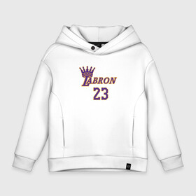 Детское худи Oversize хлопок с принтом LeBron James в городе Новоалтайск, френч-терри — 70% хлопок, 30% полиэстер. Мягкий теплый начес внутри —100% хлопок | боковые карманы, эластичные манжеты и нижняя кромка, капюшон на магнитной кнопке | 23 | anthony davis | basketball | bryant | game | james | kobe | lebron | los angeles | nba | sport | баскетбол | брайант | бровь | джеймс | калифорния | коби | король | леброн | лейкерс | лос анджелес | нба | спорт | тренер | чемпио