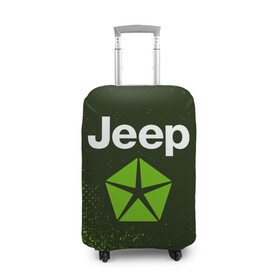 Чехол для чемодана 3D с принтом JEEP / Джип в городе Новоалтайск, 86% полиэфир, 14% спандекс | двустороннее нанесение принта, прорези для ручек и колес | auto | jeep | logo | moto | symbol | авто | автомобиль | гонки | джип | знак | лого | логотип | логотипы | марка | машина | мото | символ | символы