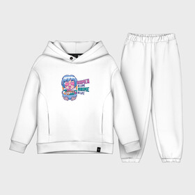Детский костюм хлопок Oversize с принтом Ramen is love Anime is life в городе Новоалтайск,  |  | cute | fashion | japan | japanese | kanji | neko | waifu | вайфу | девушка | иероглифы | кавай | кавайи | кавайная | кандзи | катакана | лапша | любовь | милая | неко | нэко | нэкомусумэ | обжора | прикол | рамен | стиль | тренд