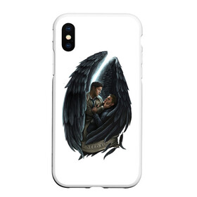 Чехол для iPhone XS Max матовый с принтом Сверхъестественное в городе Новоалтайск, Силикон | Область печати: задняя сторона чехла, без боковых панелей | art | supernatural | азазель | арт | винчестеры | гавриил | дин | кас | кастиэль | кроули | люцифер | сверхъестественное | сериал | сериалы | сэм