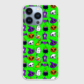 Чехол для iPhone 13 Pro с принтом HALLOWEEN в городе Новоалтайск,  |  | Тематика изображения на принте: halloween | праздник хэллоуин | страшный | тыква. | ужас | хэллоуин | хэллоуин 2020