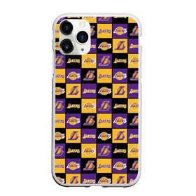 Чехол для iPhone 11 Pro Max матовый с принтом LA LAKERS | ЛЕЙКЕРС в городе Новоалтайск, Силикон |  | bryant | james | jordan | kobe | la lakers | lakers | lebron | nba | брайант | брайнт | джеймс | джордан | коби | леброн | лейкерс | лэйкерс | мамба | нба | черная