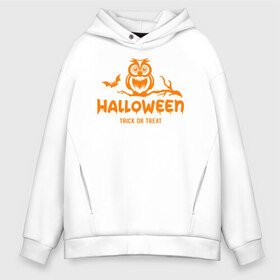 Мужское худи Oversize хлопок с принтом Halloween в городе Новоалтайск, френч-терри — 70% хлопок, 30% полиэстер. Мягкий теплый начес внутри —100% хлопок | боковые карманы, эластичные манжеты и нижняя кромка, капюшон на магнитной кнопке | 31 октября | halloween | halowen | ведьма | день всех святых | джек | костюм | кровь | лого | монстр | надпись | праздник | приведение | призрак | светильник | символ | страшная | тыква | ужасы | хеллоуин | хеллуин