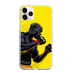 Чехол для iPhone 11 Pro Max матовый с принтом Андерсон Сильва/Andreas Silva. в городе Новоалтайск, Силикон |  | Тематика изображения на принте: 