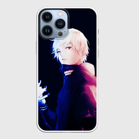 Чехол для iPhone 13 Pro Max с принтом Kaneki Ken обернулся в городе Новоалтайск,  |  | Тематика изображения на принте: anime | kaneki ken | manga | tokyo ghoul | tokyo ghoul: re | аниме | вайфу | гули | гуль | канеки кен | канеки кэн | кун | манга | токийский гуль