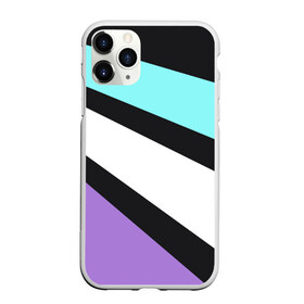 Чехол для iPhone 11 Pro Max матовый с принтом Мои нулевые в городе Новоалтайск, Силикон |  | абстракция | девяностые | нулевые | холодные цвета