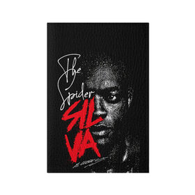 Обложка для паспорта матовая кожа с принтом ANDERSON SILVA в городе Новоалтайск, натуральная матовая кожа | размер 19,3 х 13,7 см; прозрачные пластиковые крепления | Тематика изображения на принте: anderson silva | habib | mma | ufc | андерсон сильва | бои без правил | боксер | борец | единоборства | кикбоксер | конор макгрегор | мма | хабиб | юфс