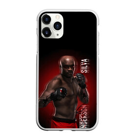 Чехол для iPhone 11 Pro матовый с принтом Андерсон Сильва. в городе Новоалтайск, Силикон |  | Тематика изображения на принте: andreas silva | killer bee | ufc | андерсон сильва | боевые искусства | бой без правил | бразильский боец | мма | смешанных единоборств