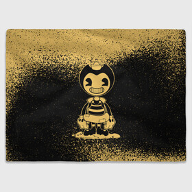 Плед 3D с принтом Bendy And The Ink Machine в городе Новоалтайск, 100% полиэстер | закругленные углы, все края обработаны. Ткань не мнется и не растягивается | bendy | bendy and the ink machine | бенди | бени | бенни | бэнди | детская | детям | игра | капли | компьютерная игра | краска | машина | подтеки | ужастик | чернила | чернильная