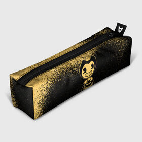 Пенал 3D с принтом Bendy And The Ink Machine в городе Новоалтайск, 100% полиэстер | плотная ткань, застежка на молнии | Тематика изображения на принте: bendy | bendy and the ink machine | бенди | бени | бенни | бэнди | детская | детям | игра | капли | компьютерная игра | краска | машина | подтеки | ужастик | чернила | чернильная