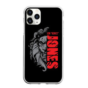 Чехол для iPhone 11 Pro матовый с принтом Jon Bones Jones в городе Новоалтайск, Силикон |  | Тематика изображения на принте: bones | jon | jones | mma | ufc | боец | джон | джонс | единоборства | кости | кость | мма | смешанные | юфс