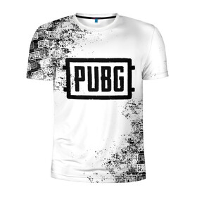 Мужская футболка 3D спортивная с принтом PUBG в городе Новоалтайск, 100% полиэстер с улучшенными характеристиками | приталенный силуэт, круглая горловина, широкие плечи, сужается к линии бедра | battlegrounds | playerunknown s | pubg | вода | згип | игра | компьютерная игра | огонь | огонь и вода | пабг | пубг | шутер