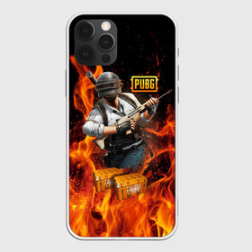 Чехол для iPhone 12 Pro Max с принтом PUBG в городе Новоалтайск, Силикон |  | Тематика изображения на принте: battlegrounds | playerunknown s | pubg | вода | згип | игра | компьютерная игра | огонь | огонь и вода | пабг | пубг | шутер