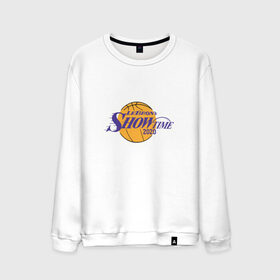 Мужской свитшот хлопок с принтом LeBron Showtime в городе Новоалтайск, 100% хлопок |  | 23 | anthony davis | basketball | bryant | game | james | kobe | lebron | los angeles | nba | sport | баскетбол | брайант | бровь | джеймс | калифорния | коби | король | леброн | лейкерс | лос анджелес | нба | спорт | тренер | чемпио