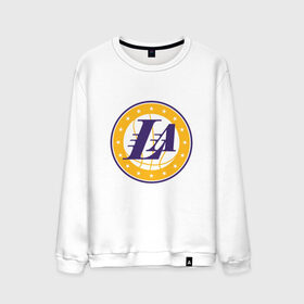 Мужской свитшот хлопок с принтом LA Lakers в городе Новоалтайск, 100% хлопок |  | 23 | anthony davis | basketball | bryant | game | james | kobe | lebron | los angeles | nba | sport | баскетбол | брайант | бровь | джеймс | калифорния | коби | король | леброн | лейкерс | лос анджелес | нба | спорт | тренер | чемпио