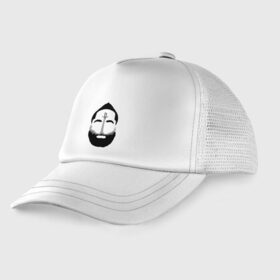 Детская кепка тракер с принтом James Harden в городе Новоалтайск, Козырек - 100% хлопок. Кепка - 100% полиэстер, Задняя часть - сетка | универсальный размер, пластиковая застёжка | Тематика изображения на принте: basketball | beard | game | harden | houston | james | nba | rockets | sport | баскетбол | борода | джеймс | нба | рокетс | спорт | тренер | харден | хьюстон | чемпион