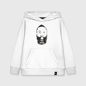 Детская толстовка хлопок с принтом James Harden в городе Новоалтайск, 100% хлопок | Круглый горловой вырез, эластичные манжеты, пояс, капюшен | Тематика изображения на принте: basketball | beard | game | harden | houston | james | nba | rockets | sport | баскетбол | борода | джеймс | нба | рокетс | спорт | тренер | харден | хьюстон | чемпион