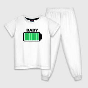 Детская пижама хлопок с принтом Baby в городе Новоалтайск, 100% хлопок |  брюки и футболка прямого кроя, без карманов, на брюках мягкая резинка на поясе и по низу штанин
 | 2020 | family look | merry christmas | new year | год крысы | зима | новый год | праздник | рождество | фэмили лук