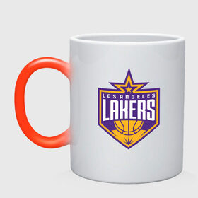 Кружка хамелеон с принтом Los Angeles Lakers в городе Новоалтайск, керамика | меняет цвет при нагревании, емкость 330 мл | Тематика изображения на принте: 23 | anthony davis | basketball | bryant | game | james | kobe | lebron | los angeles | nba | sport | баскетбол | брайант | бровь | джеймс | калифорния | коби | король | леброн | лейкерс | лос анджелес | нба | спорт | тренер | чемпио