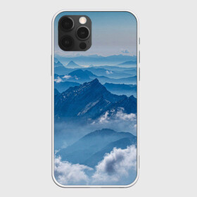 Чехол для iPhone 12 Pro Max с принтом Горы в городе Новоалтайск, Силикон |  | гора | гористый | горы | небеса | небо | облака | облако | пейзаж | пейзажи | туча | тучи | холм | холмистый | холмы