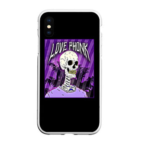 Чехол для iPhone XS Max матовый с принтом Love Phonk в городе Новоалтайск, Силикон | Область печати: задняя сторона чехла, без боковых панелей | phonk memphis phonk | phonk rap | trap | рэп | трэп | фонк | фонк рэп | хип хоп
