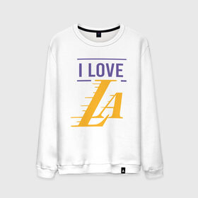 Мужской свитшот хлопок с принтом I Love Lakers в городе Новоалтайск, 100% хлопок |  | 23 | anthony davis | basketball | bryant | game | james | kobe | lebron | los angeles | nba | sport | баскетбол | брайант | бровь | джеймс | калифорния | коби | король | леброн | лейкерс | лос анджелес | нба | спорт | тренер | чемпио