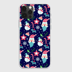 Чехол для iPhone 12 Pro Max с принтом Новый год в городе Новоалтайск, Силикон |  | Тематика изображения на принте: 2020 | family look | merry christmas | new year | год крысы | зима | новый год | праздник | рождество | фэмили лук