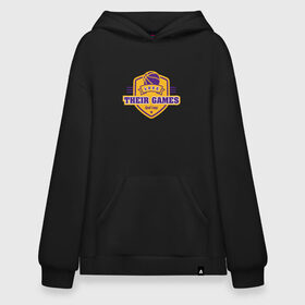 Худи SuperOversize хлопок с принтом Lakers Real Fans в городе Новоалтайск, 70% хлопок, 30% полиэстер, мягкий начес внутри | карман-кенгуру, эластичная резинка на манжетах и по нижней кромке, двухслойный капюшон
 | 23 | anthony davis | basketball | bryant | game | james | kobe | lebron | los angeles | nba | sport | баскетбол | брайант | бровь | джеймс | калифорния | коби | король | леброн | лейкерс | лос анджелес | нба | спорт | тренер | чемпио